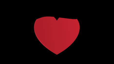 Rote-Liebe-Oder-Herzanimation.-Herzschlagkonzept-Für-Valentinstag-Und-Muttertag.-Liebe-Und-Gefühle.-Schleifenanimation-Mit-Alphakanal